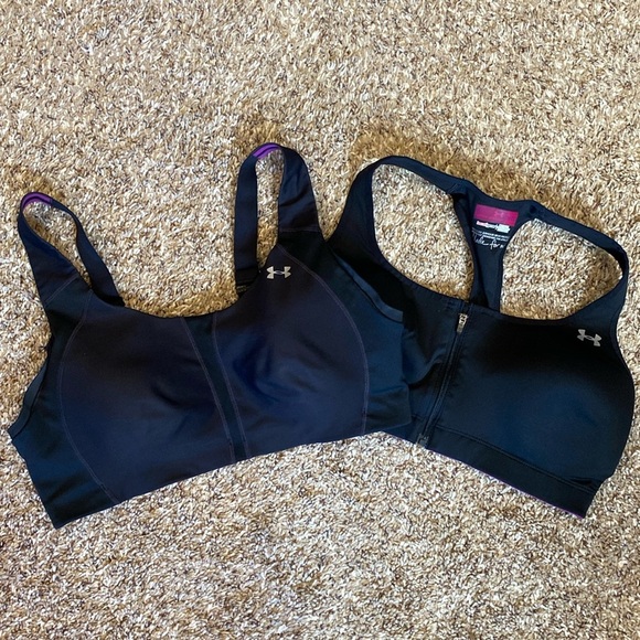 Under Armour Other - Womens Under Armour Bra Bundle Black 36DD